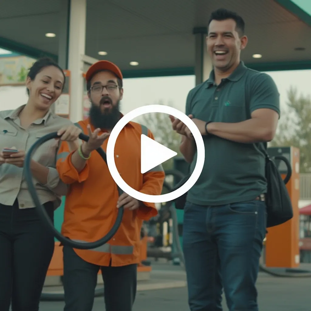 Video sobre innovación en estaciones de servicio argentinas